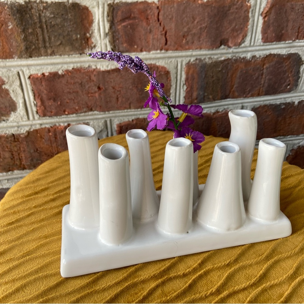 Handcrafted bud vase, desk accessory, or fabulous holder for make-up brushes - Picture 2 of 7
